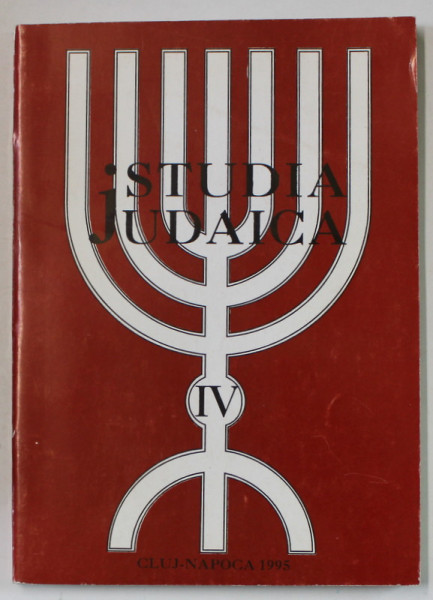 STUDIA JUDAICA , No. IV , 1995