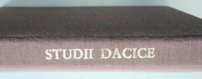 STUDII DACICE-HADRIAN DAICOVICIU  1981