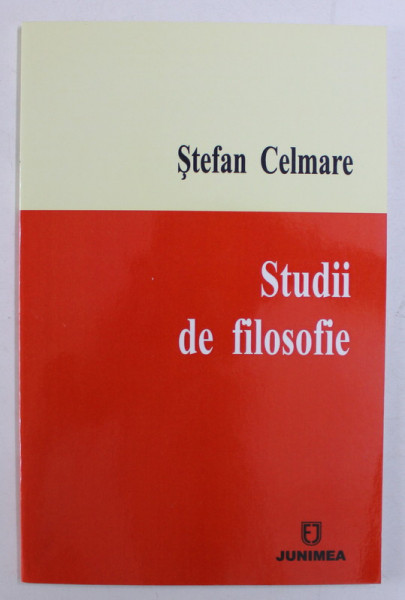 STUDII DE FILOSOFIE de STEFAN CELMARE , 2006 DEDICATIE*
