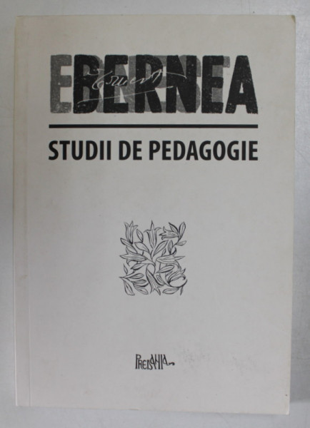 STUDII DE PEDAGOGIE de ERNEST BERNEA , ANII '2000