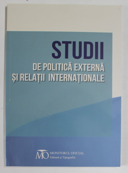 STUDII DE POLITICA EXTERNA SI RELATII INTERNATIONALE , 2022