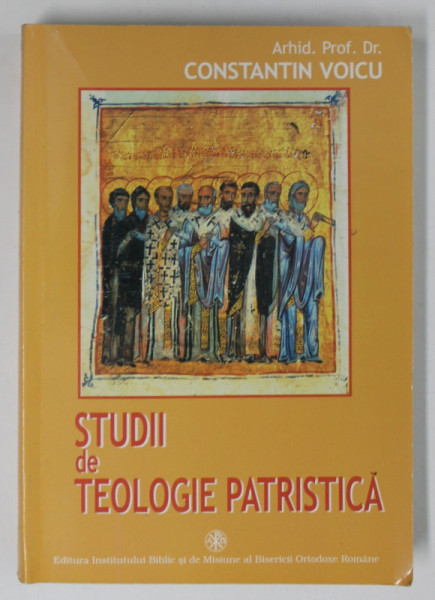 STUDII DE TEOLOGIE PATRISTICA de CONSTANTIN VOICU , 2004 , PREZINTA HALOURI DE APA