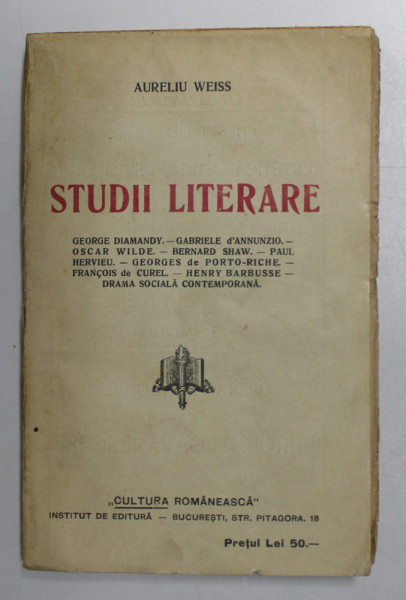 STUDII LITERARE de AURELIU WEISS