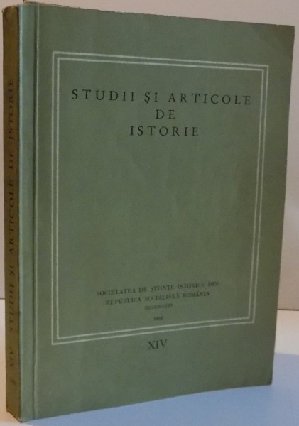 STUDII SI ARTICOLE DE ISTORIE XIV , 1969
