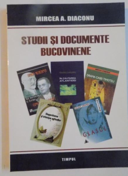 STUDII SI DOCUMENTE BUCOVINENE , 2004