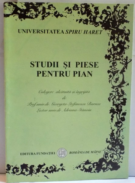 STUDII SI PIESE PENTRU PIAN , 2005
