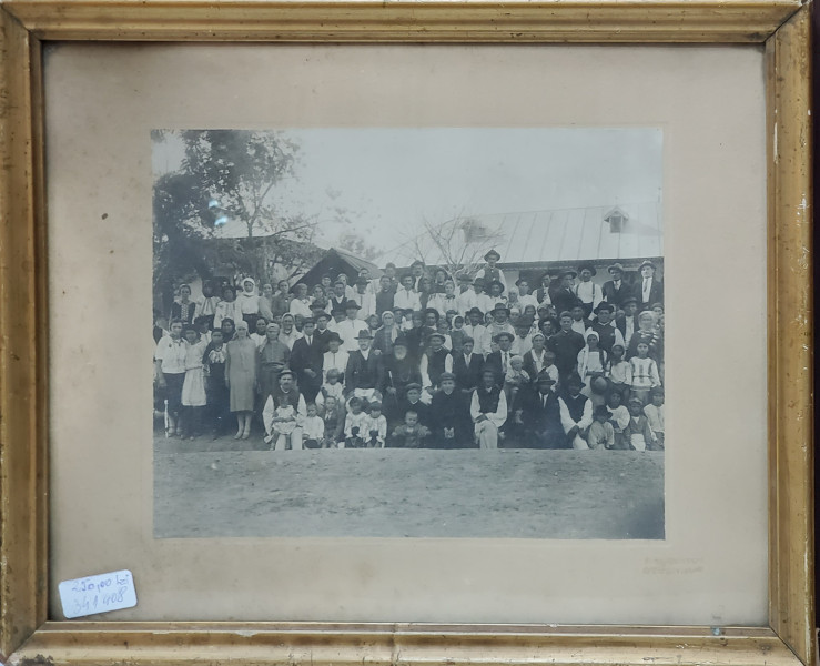 STUDIO FOTO BULEVARD , TARGOVISTE , FOTOGRAFIE DE GRUP , CORNATELU , JUDETUL DAMBOVITA  1929