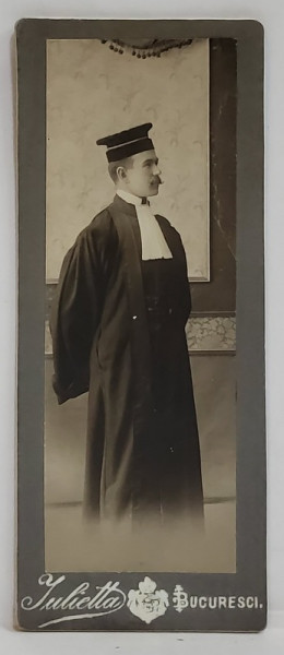 STUDIO JULIETTA , SUBSTITUT DE PROCUROR DE TARGOVISTE , FOTOGRAFIE , 1899, fotografie de mici dimensiuni