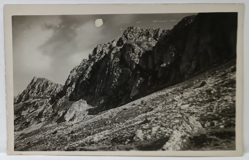 STUNGA ( GRANITA VECHE  ) , STUDIO M. IACUBIAN , PREDEAL , FOTOGRAFIE TIP CARTE POSTALA , 1933