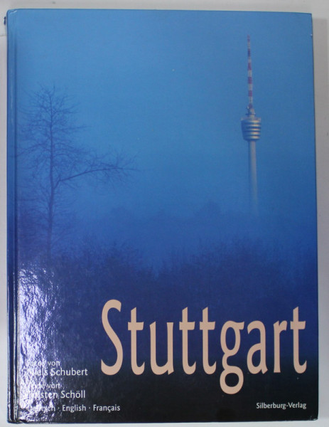 STUTTGART , ALBUM DE PREZENTARE , TEXT IN GERMANA , ENGLEZA , FRANCEZA , 2007 ,  PREZINTA HALOURI DE APA *