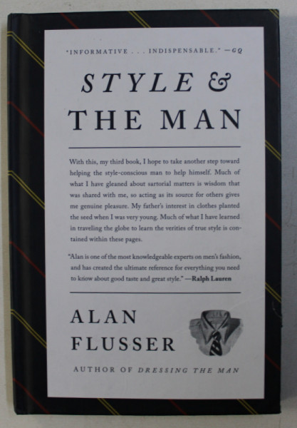 STYLE AND THE MAN by ALAN FLUSSER , 2010 , ILLUSTRATII de ANDERS WENNGREN