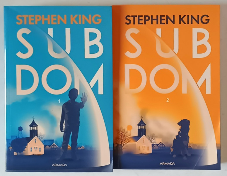 SUB DOM , VOLUMELE I - II , roman de STEPHEN KING , 2022 *EDITIE BROSATA , *MINIMA UZURA