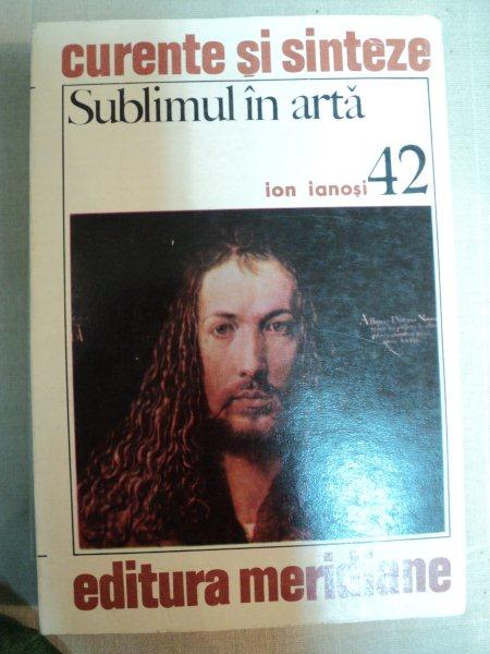SUBLIMUL IN ARTA de ION IANOSI , 1984