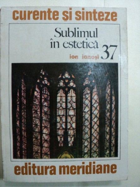 SUBLIMUL IN ESTETICA- IOAN IANOSI- BUC.1983