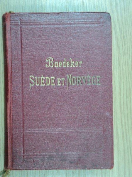SUEDE ET NORVEGE-BAEDEKER  1911