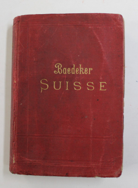 SUISSE-BAEDEKER  1928