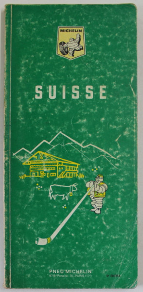 SUISSE , GUIDE MICHELIN , 1967