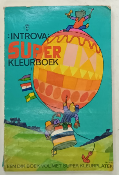 SUPER KLEURBOEK ,  CARTE DE COLORAT , 1977