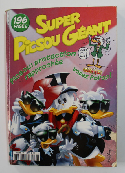 SUPER PICSOU GEANT , no. 137 , JANVIER 2007 , CONTINE BENZI DESENATE