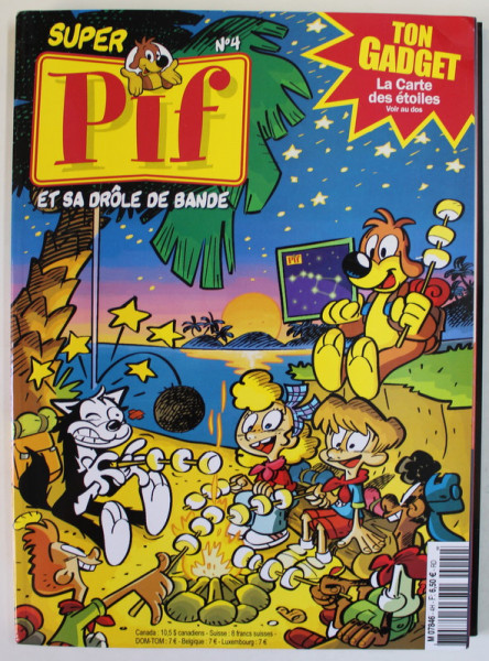 SUPER PIF , no. 4 , 2016 ,  BENZI DESENATE * , GADGET INCLUS *
