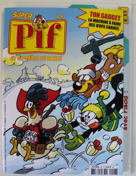 SUPER PIF , no. 6 , 2016 ,  BENZI DESENATE * , GADGET INCLUS *