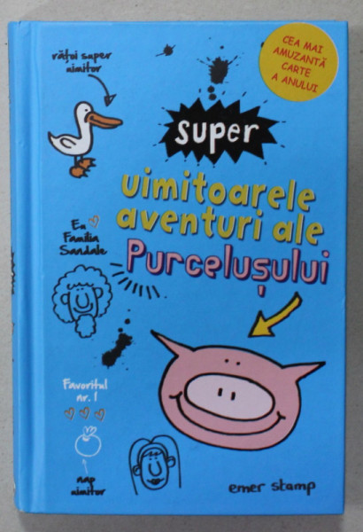 SUPER UIMITOARELE AVENTURI ALE PURCELUSULUI de EMER STAMP , 2018