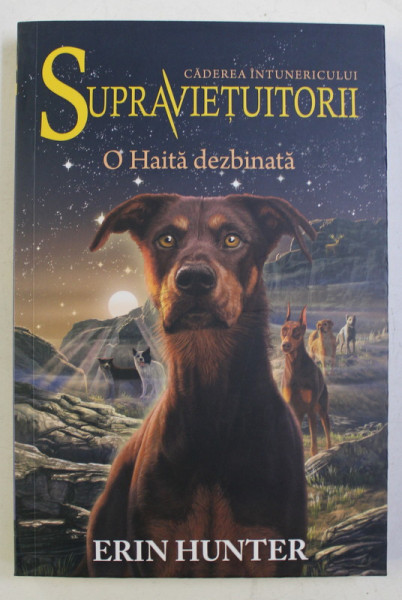 SUPRAVIETUITORII , CADEREA INTUNERICULUI , O HAITA DEZBINATA , CARTEA A VII - A de ERIN HUNTER , 2013