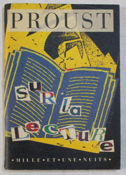 SUR LA LECTURE par PROUST , ilustrations de LAURENT PARIENTY , 1994