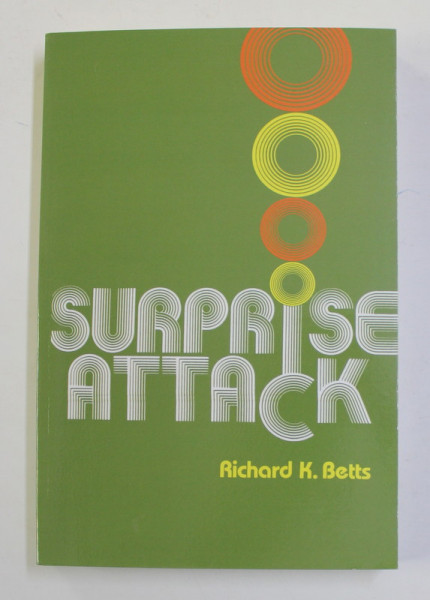 SURPRISE ATTACK - LESSONS FOR DEFENSE PLANNING by RICHARD K. BETTS , 1982