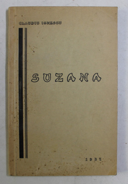 SUZANA de CLAUDIU IONESCU , 1937