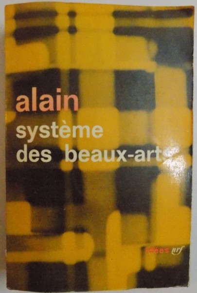 SYSTEMES DES BEAUX-ARTS par ALAIN , 1926
