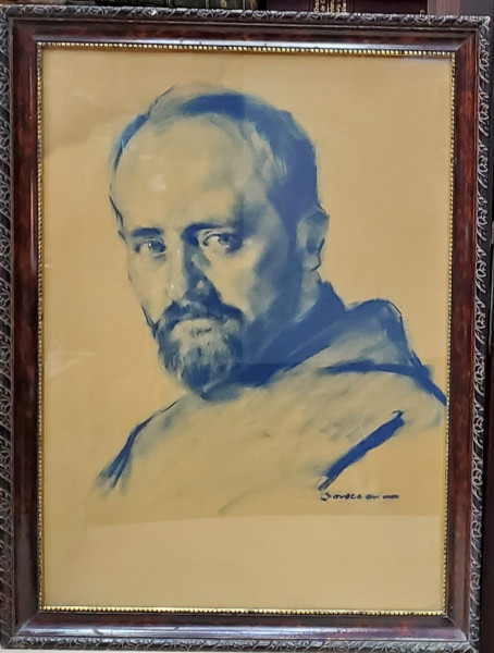 Tache Soroceanu (1897-1969) - Portret Preotului Dominic Neculaes