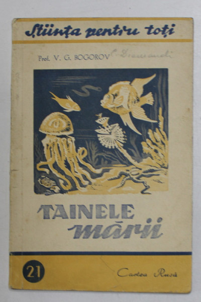 TAINELE MARII de V.G. BOGOROV , 1949