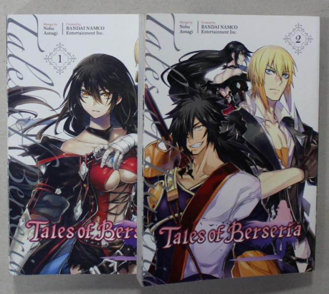 TALES OF BERSERIA , manga by NOBU AONAGI , created by BANDAI NAMCO , VOLUMELE I - II , 2019- 2020 , BENZI DESENATE