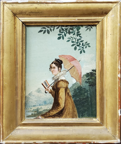 Tanara cu umbrela - Mariller, Inceput de Secol XIX