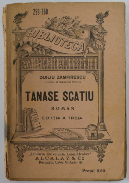 Teenage years Oceania Odysseus TANASE SCATIU - roman de DUILIU ZAMFIRESCU , EDITIE DE INCEPUT DE SECOL XX