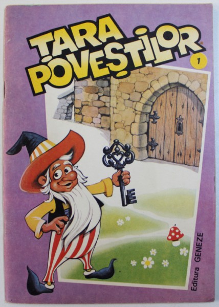 TARA POVESTILOR , coperta si ilustratiile de FLORIN ILIE , 1993