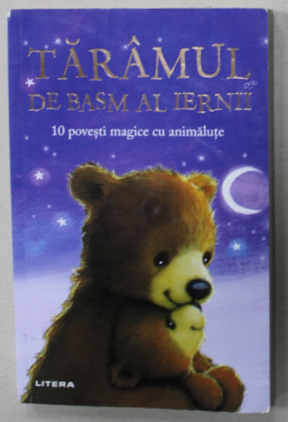 TARAMUL DE BASM AL IERNII , 10 POVESTI MAGICE CU ANIMALUTE , ilustratii de ALISON EDGSON , 2020