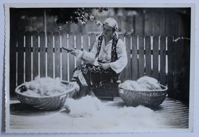 TARANCA LA SCARMANATUL LANEI , FOTOGRAFIE FACUTA DE SERVICIUL FOTOGRAFIC AL O.N.T. , MONOCROMA , PERIOADA INTERBELICA