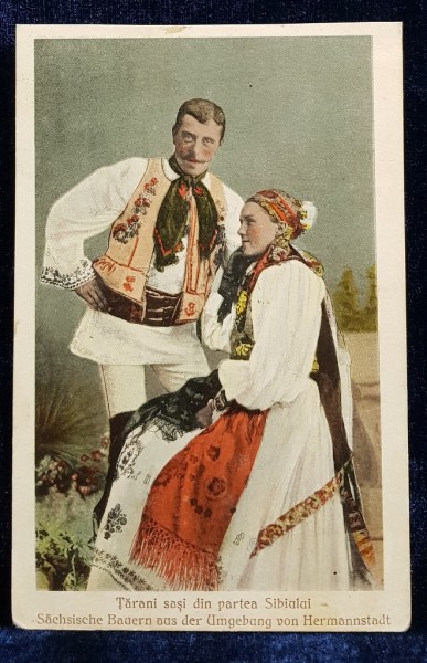 Tarani sasi din partea Sibiului - CP tip Foto