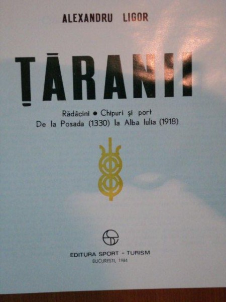 TARANII-ALEXANDRU LIGOR,BUC.1984