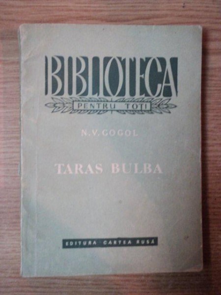 TARAS BULBA de N. V. GOGOL , 1956