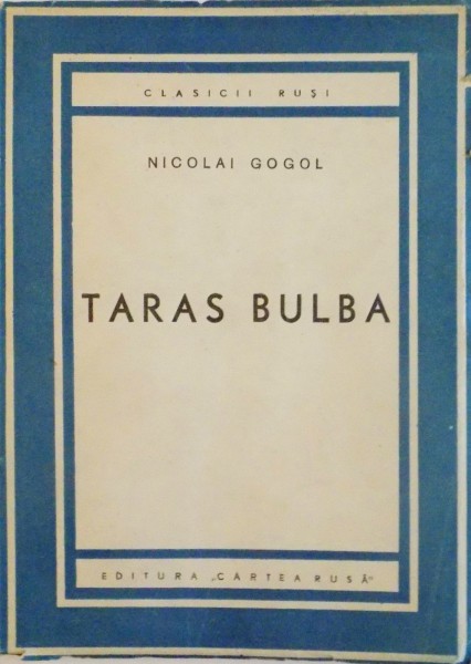 TARAS BULBA de NICOLAI GOGOL, 1946