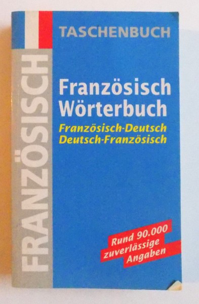 TASCHENBUCH - FRANZOSISCH WORTERBUCH - FRANZOSISCH - DEUTSCH/ DEUTSCH - FRANZOSISCH