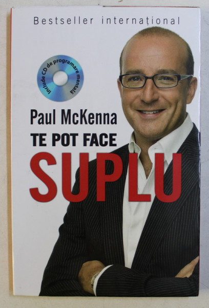 TE POT FACE SUPLU de PAUL MCKENNA , 2015 *LIPSA CD