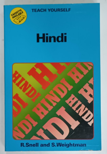 TEACH YOURSELF HINDI by R. SNELL and S. WEIGHTMAN , 1990
