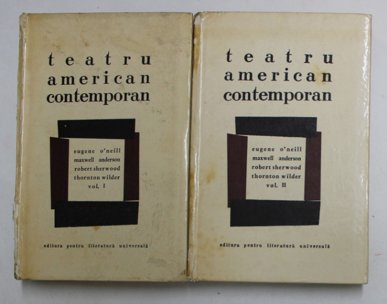 TEATRU AMERICAN CONTEMPORAN , VOLUMELE I - II , 1967