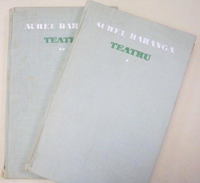 TEATRU-AUREL BARANGA  2 VOL  1959