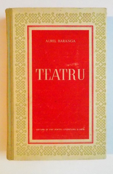 TEATRU de AUREL BARANGA , 1953
