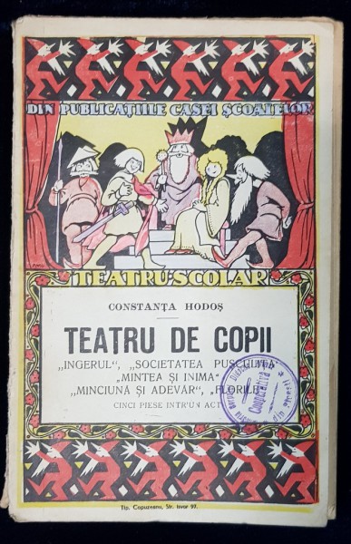 TEATRU DE COPII de CONSTANTA HODOS - BUCURESTI, 1928